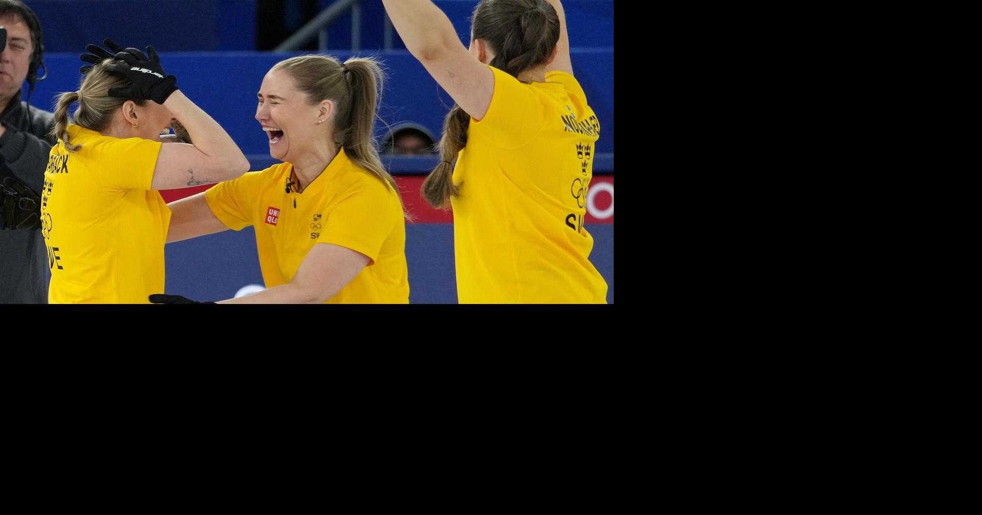 Sweden wins fourth women's curling gold medal; Switzerland takes third silver