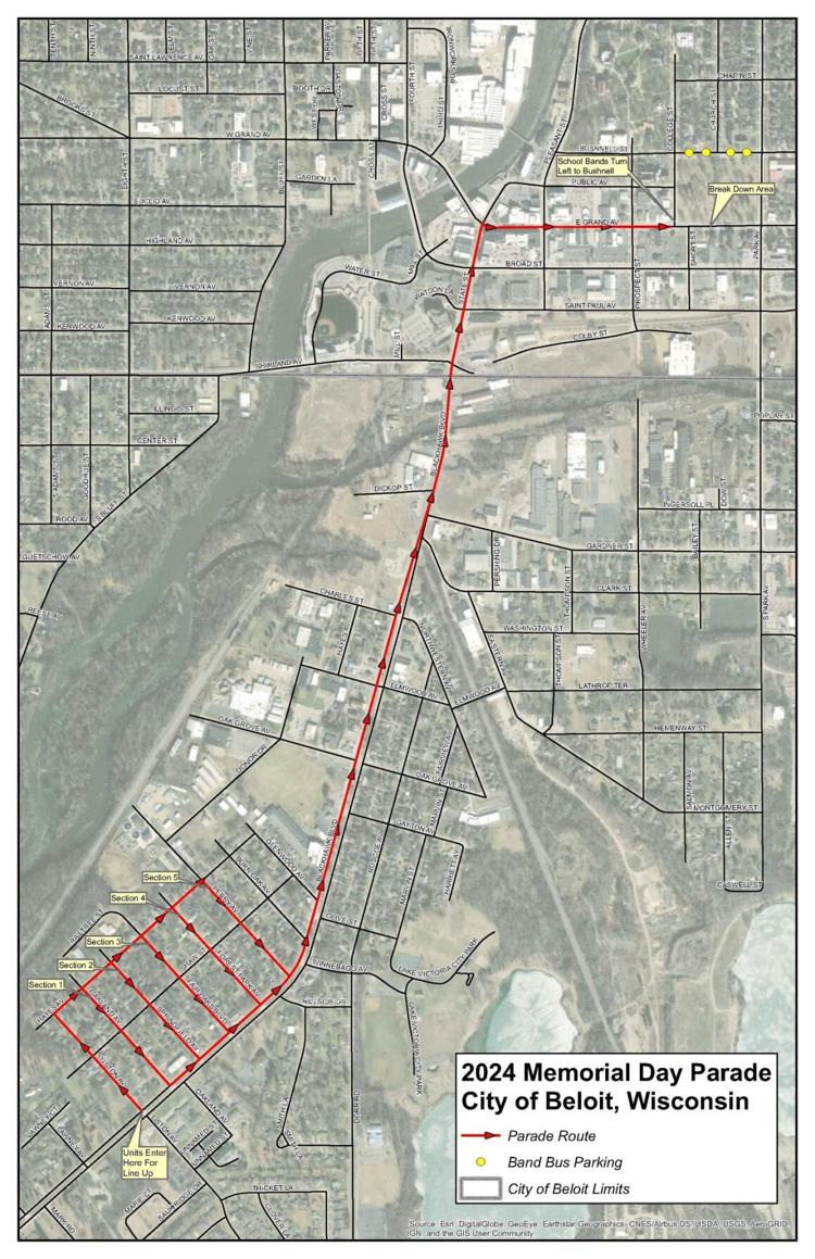 Beloit Memorial Day Parade route announced | News | wrex.com