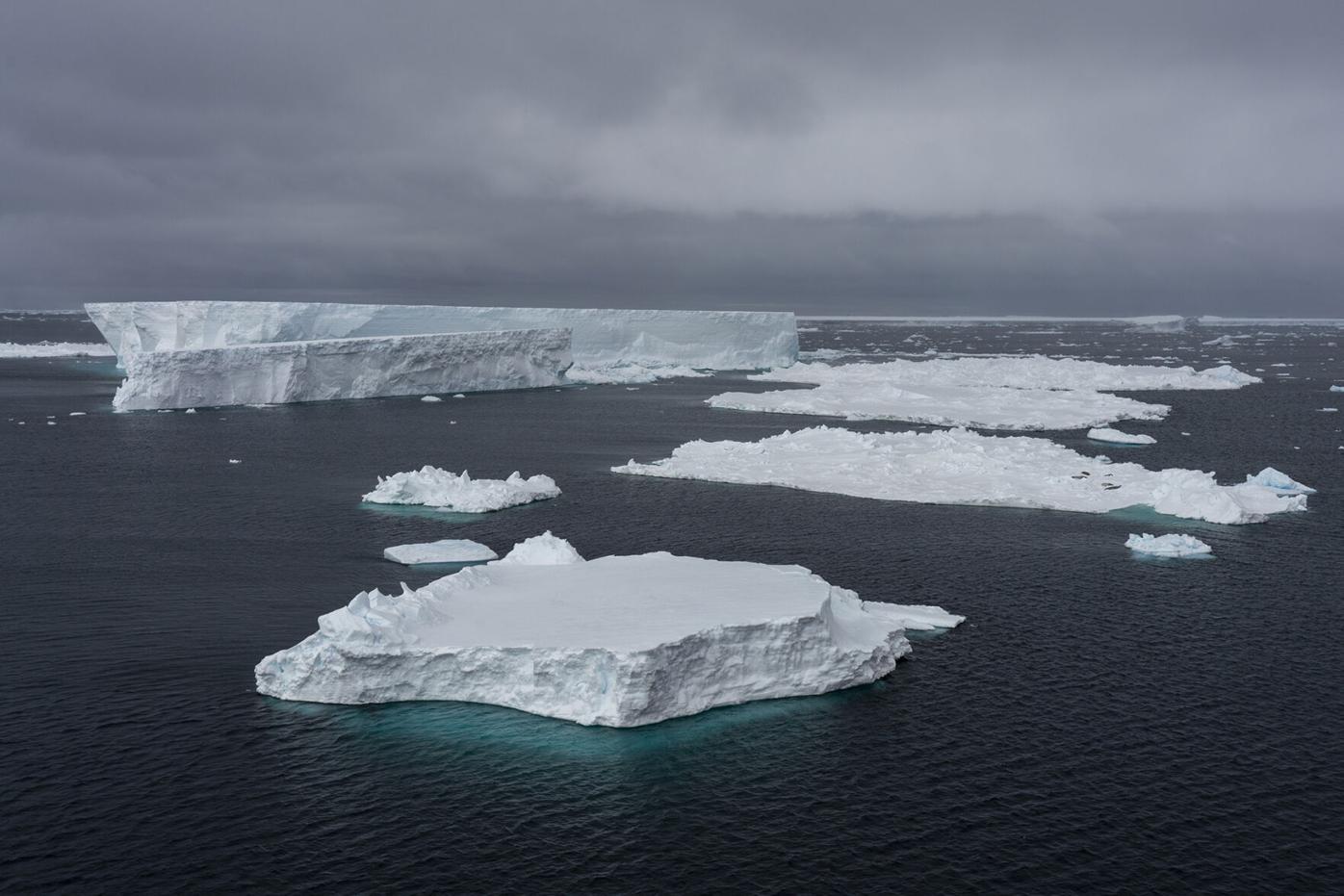 Greenland and Antarctic ice sheets are melting rapidly and driving