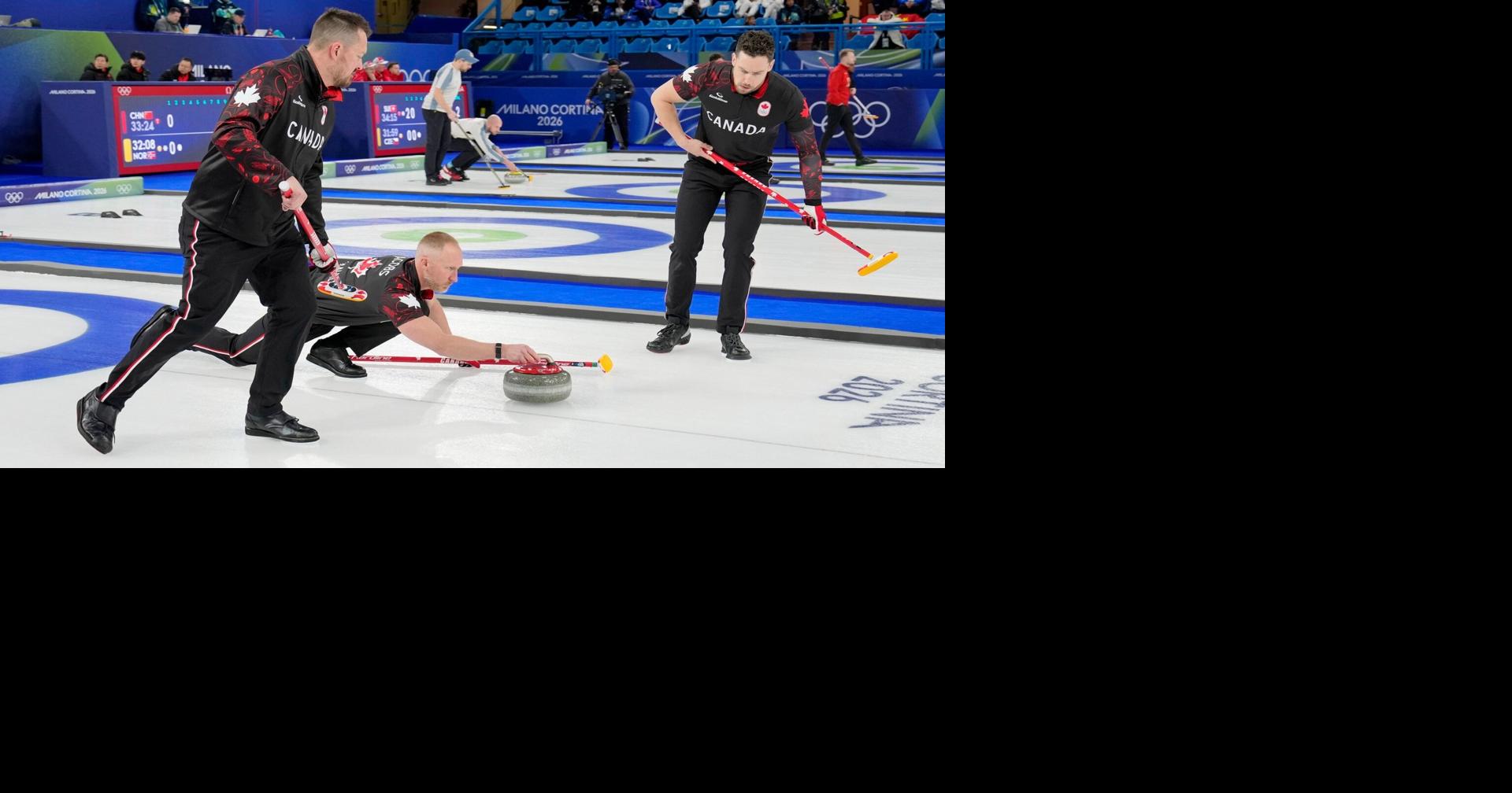 Missed opportunities cost U.S. in men's curling loss to Canada