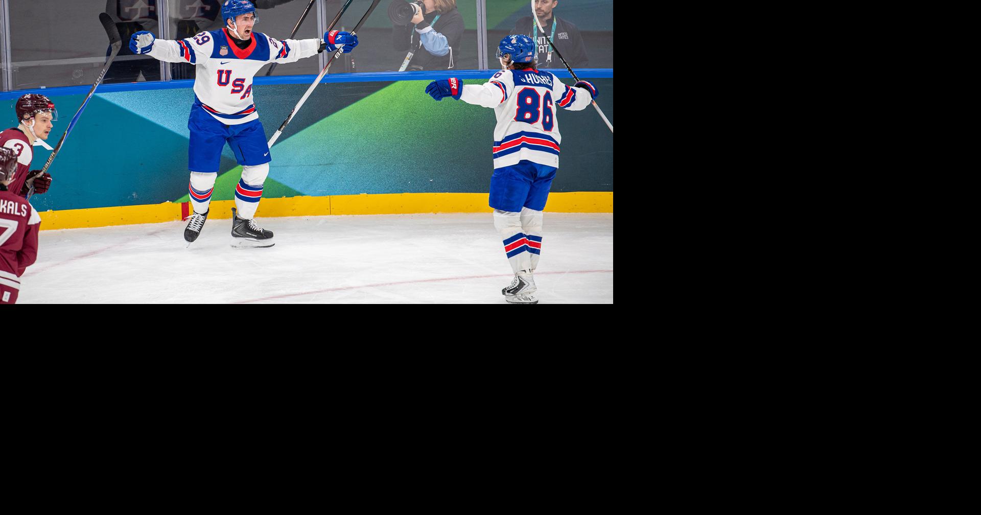 Family ties run deep as the U.S. men's hockey team faces Denmark