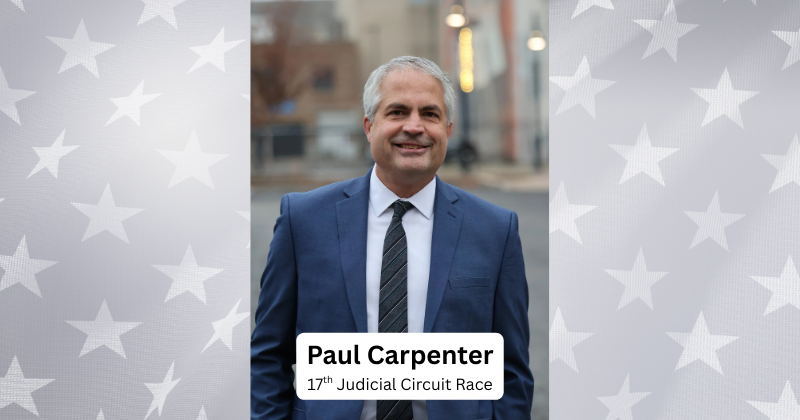 17th Judicial Circuit Race: Meet Democratic candidate Paul Carpenter
