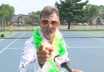 Pearce Juniors Tennis Camp features fun with Elvis