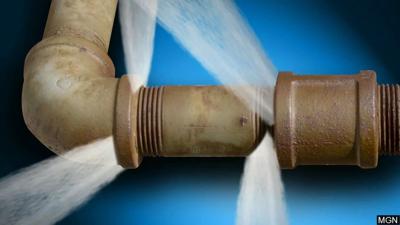 water main break