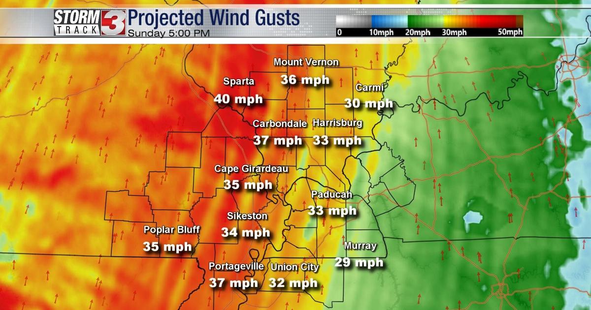 Warmer And Gusty Sunday Tracking Storms Into Monday News Wsiltv warmer-and-gusty-sunday-tracking-storms-into-monday-news-wsiltv