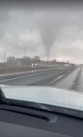 Possible tornado captured in El Campo area