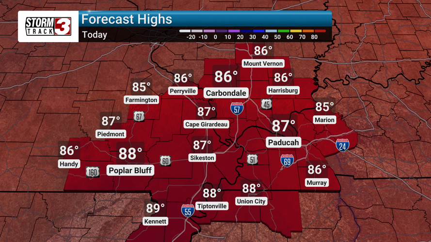 Seasonably Warm and Dry