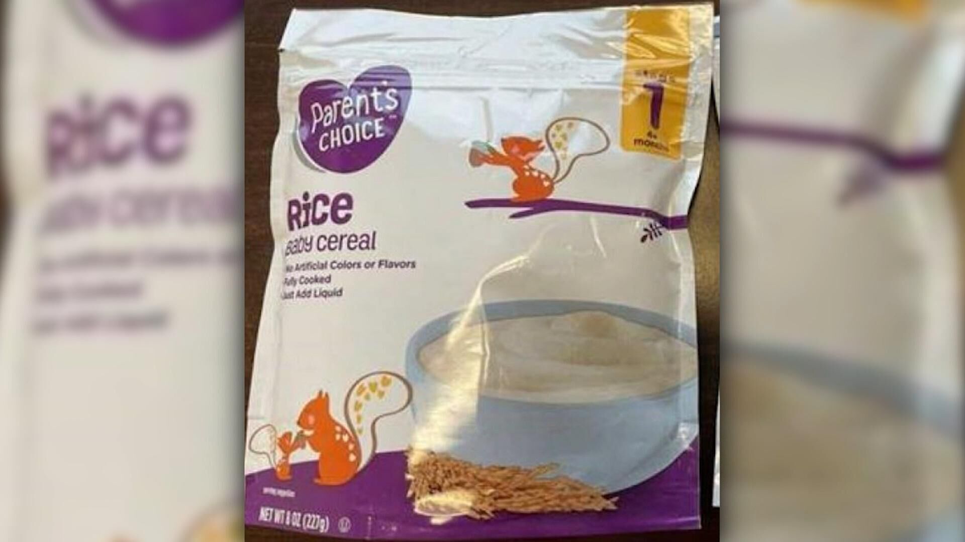 Baby rice deals cereal without arsenic