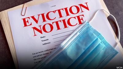 Eviction notice, rent