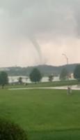 Tornado filmed by Pamela Jones in Red Oak, IA