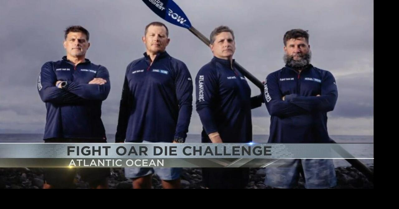 Mt. Vernon man rowing across the Atlantic Ocean as part of Fight Oar