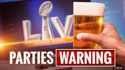Police reminding residents on Super Bowl party safety