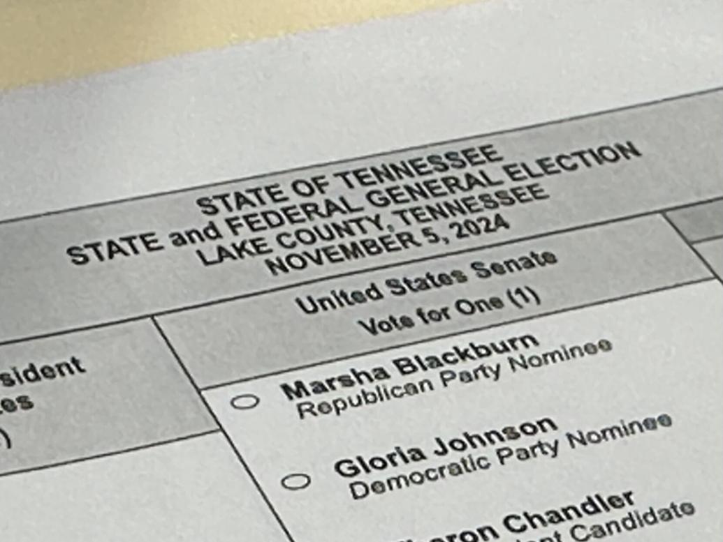 Tennessee Sample Ballots for November 5, 2024 Your Voice, Your Vote