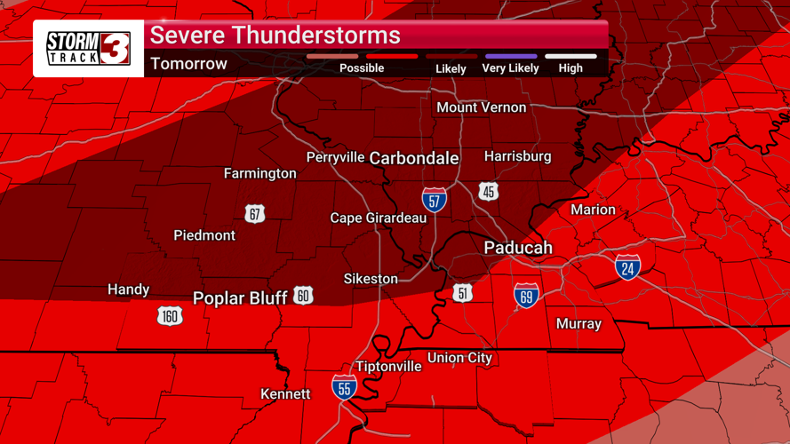 Stormy Tomorrow Then Very Hot