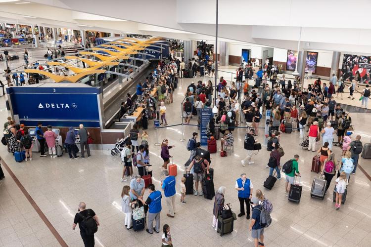 Delta’s CEO is off to Paris while his airline struggles to recover from massive meltdown