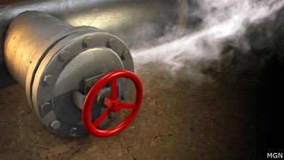 Gas leak