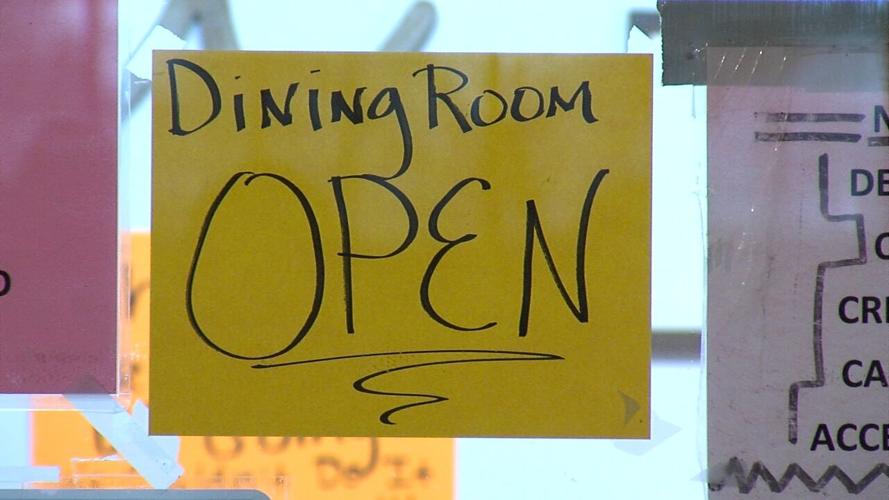 DINING ROOM OPEN