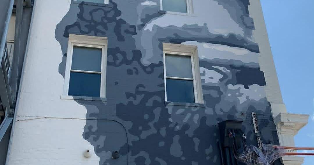 Marion's newest downtown mural ready for Independence Day Weekend