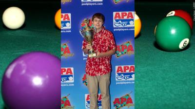 Anthony Wiseman pool champion
