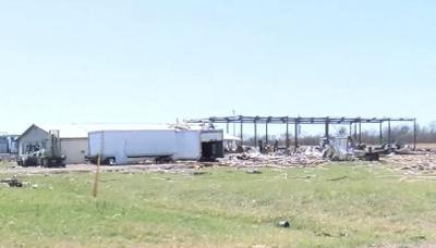 St. John's tornado damage