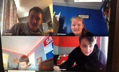 wicked awesome students set up google meet