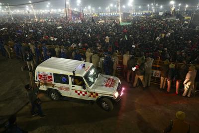 Dozens killed in crowd crush at world’s largest religious festival