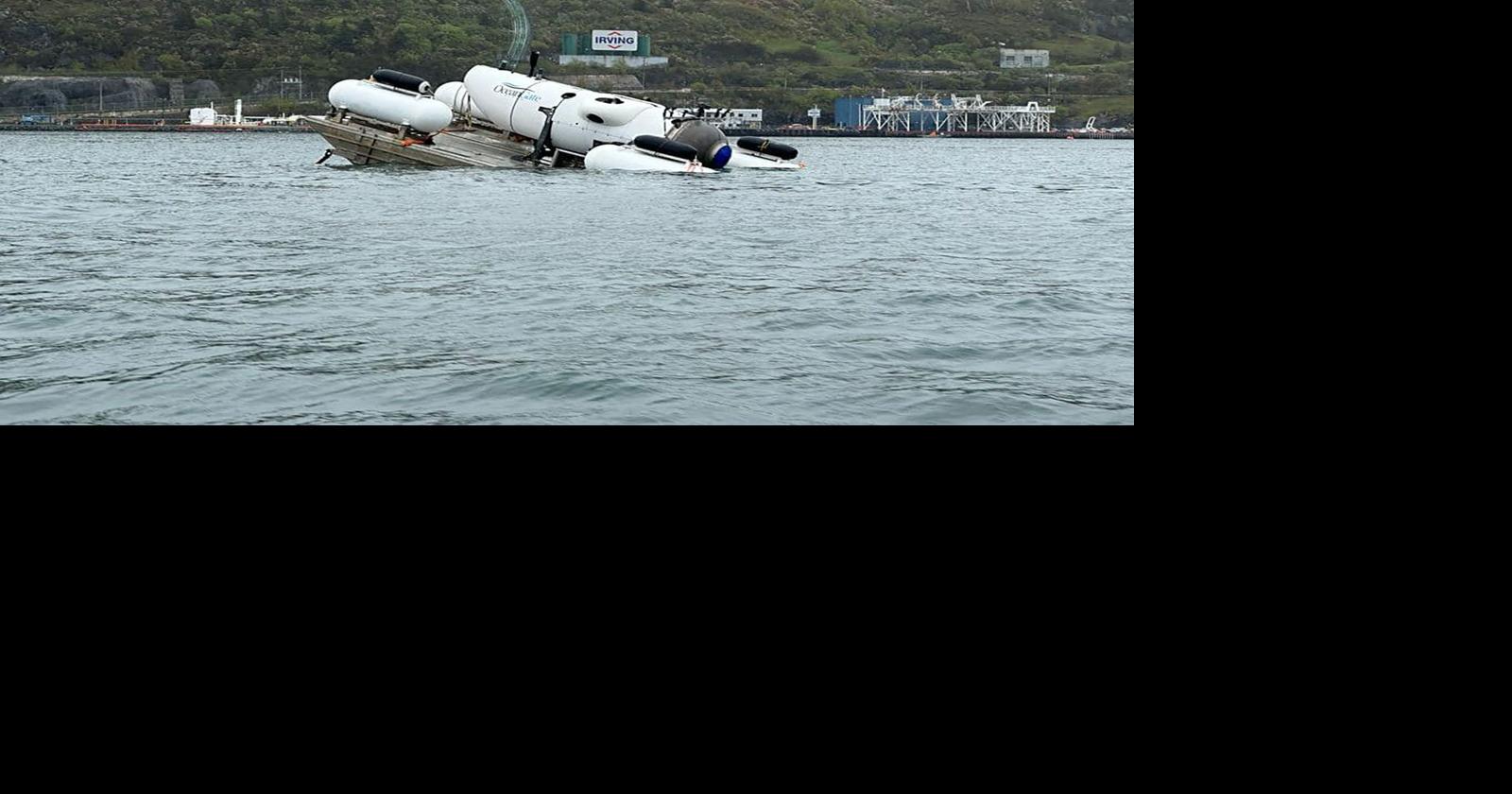Rescuers are racing the clock in search for a manned submersible lost while touring Titanic wreckage