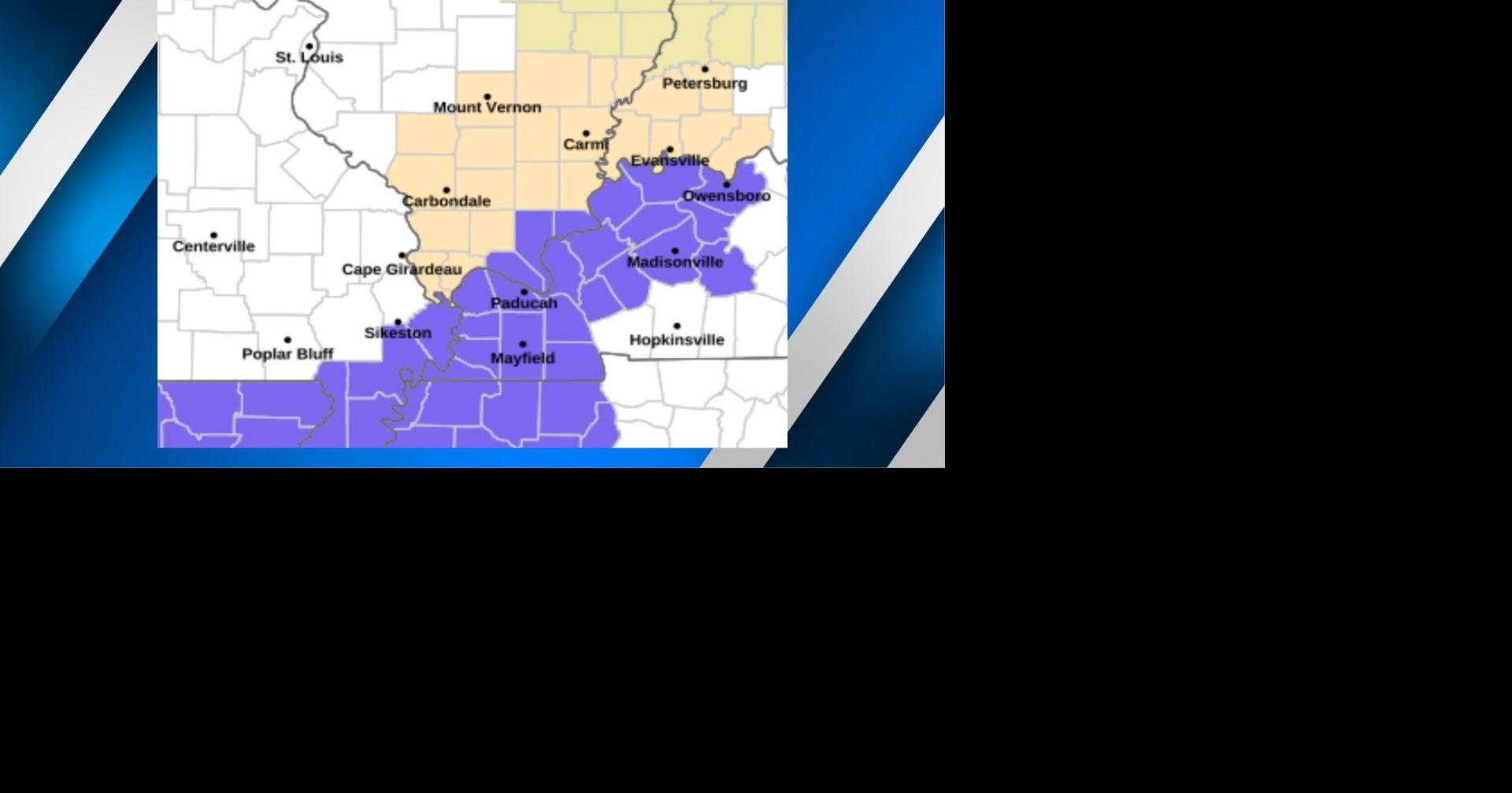 Winter Weather Advisory issued for parts of Illinois, Kentucky and Missouri