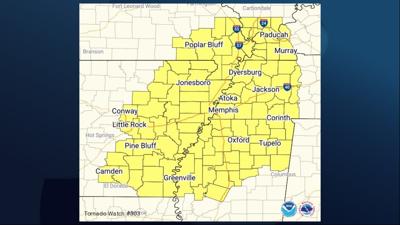 Tornado watch until 8 p.m.