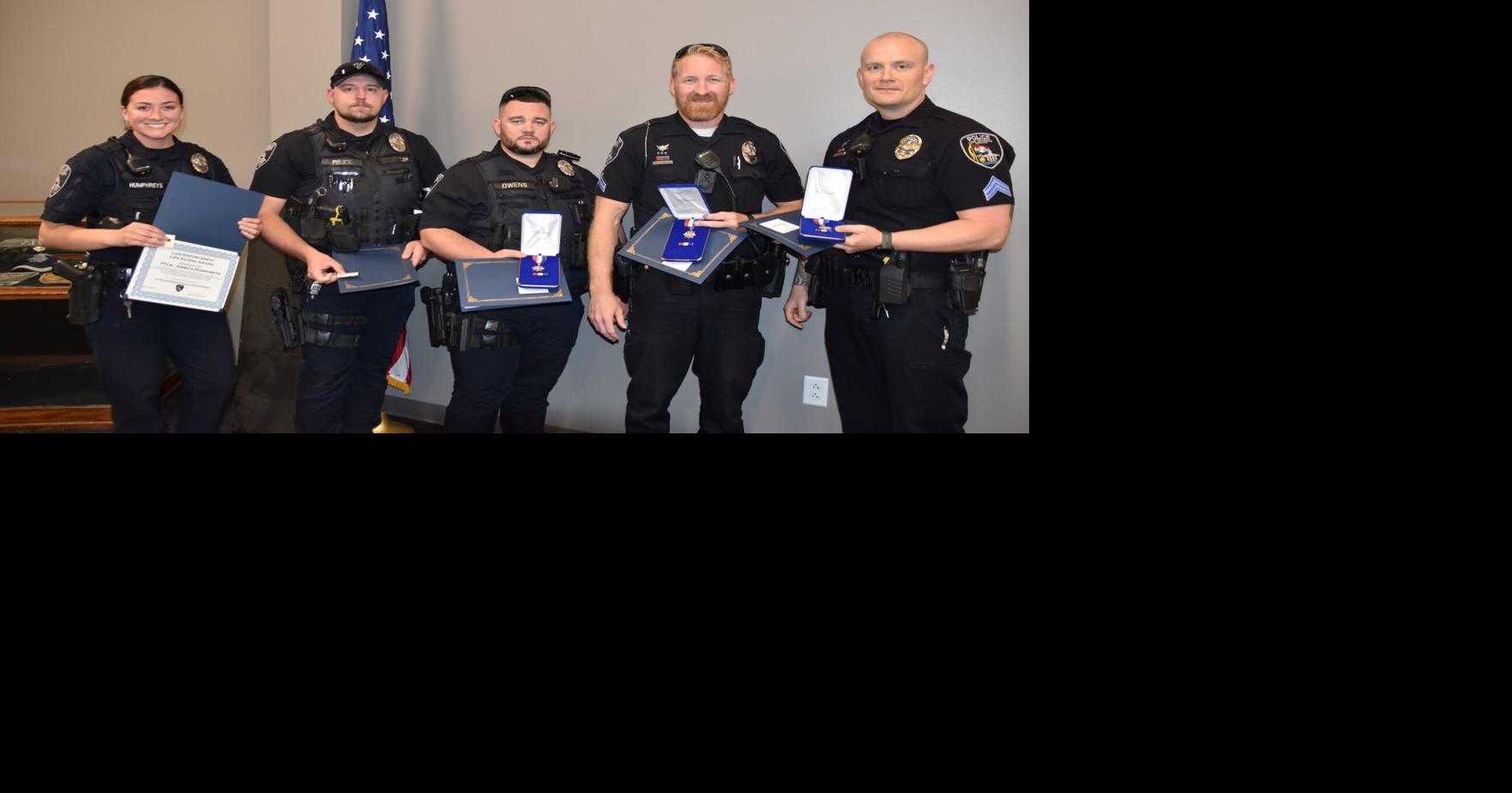 Five Officers Receive Life Saving Award in Cape Girardeau | Missouri