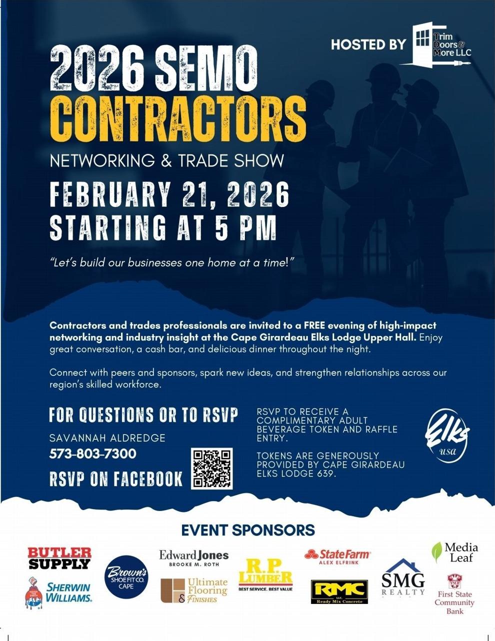 2026 SEMO Contractors Networking and Trade Show Set for February 21 ...