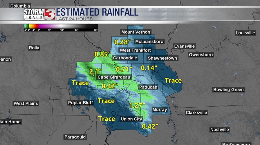 rainfall 24 hour