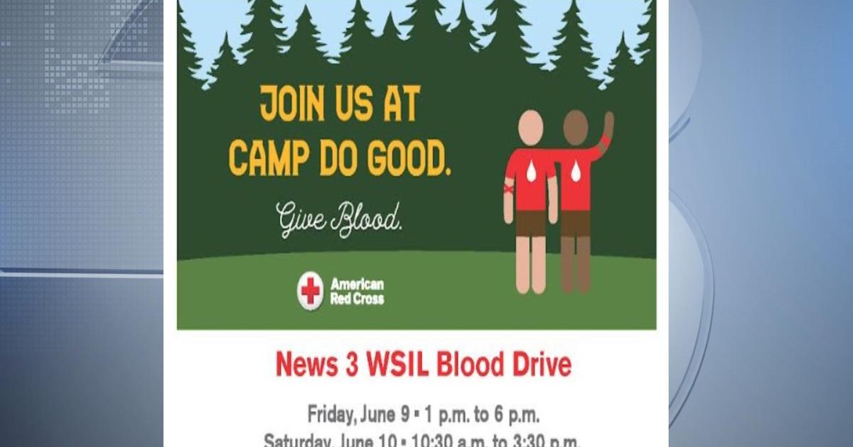 News 3 WSIL Blood Drive to be held June 9th and 10th | Health | wsiltv.com