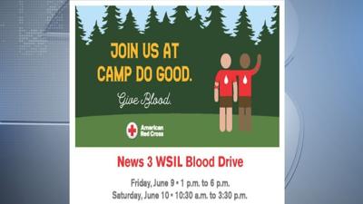 WSIL Blood drive graphic