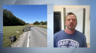 Buggy crash scene and James Gholson