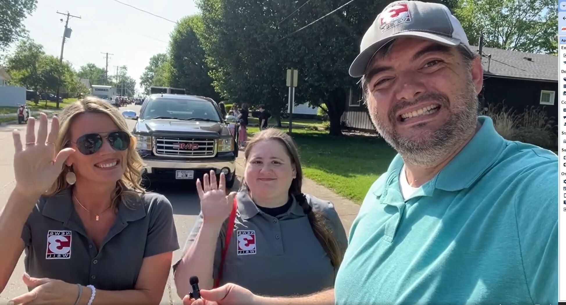 WSIL Marches In The Rend Lake Water Festival Parade | News | Wsiltv.com