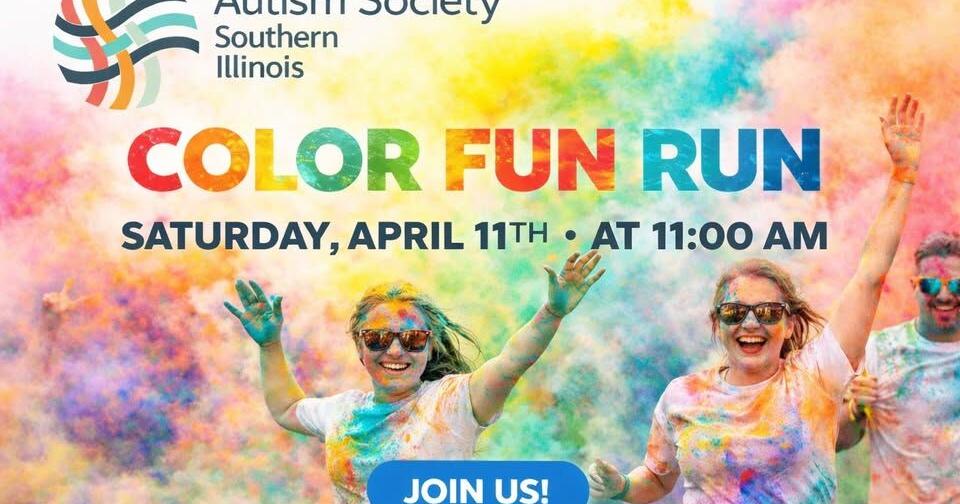 Ready, Set, Glow: Color Fun Run Brings a Joy and Awareness to Southern Illinois