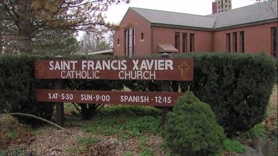 St Francis Xavier church in Carbondale