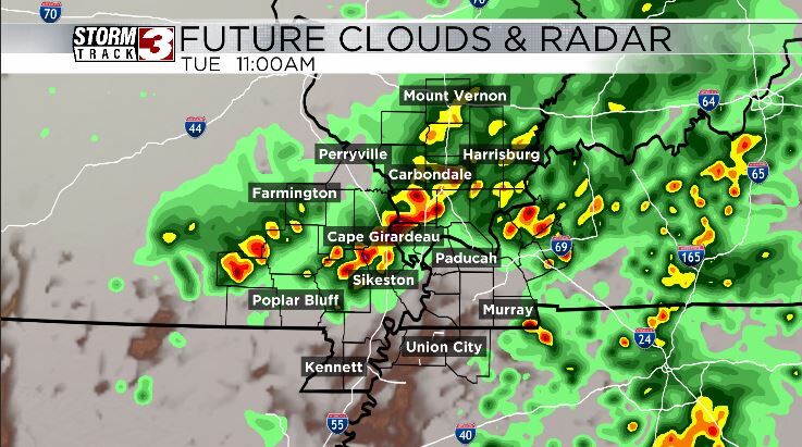 Breezy And Warm Today Leads To Isolated Severe Storms Overnight ...