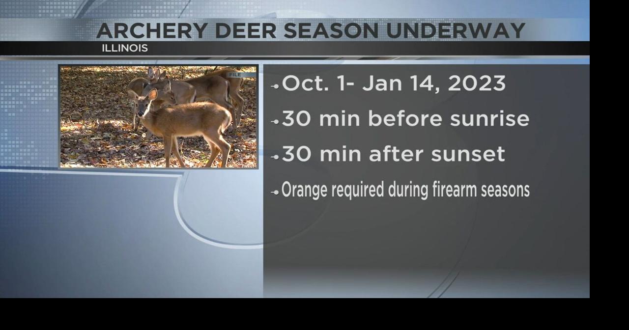 Archery deer season underway through January 14 Video