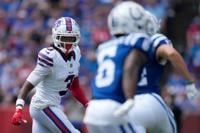 Buffalo Bills safety Damar Hamlin takes the field in first NFL game since  cardiac arrest - CBS News