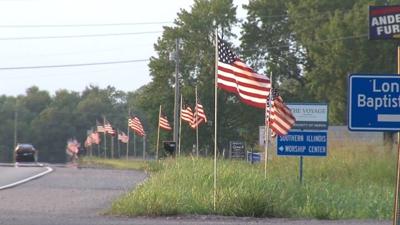 Officer Pierce Flags