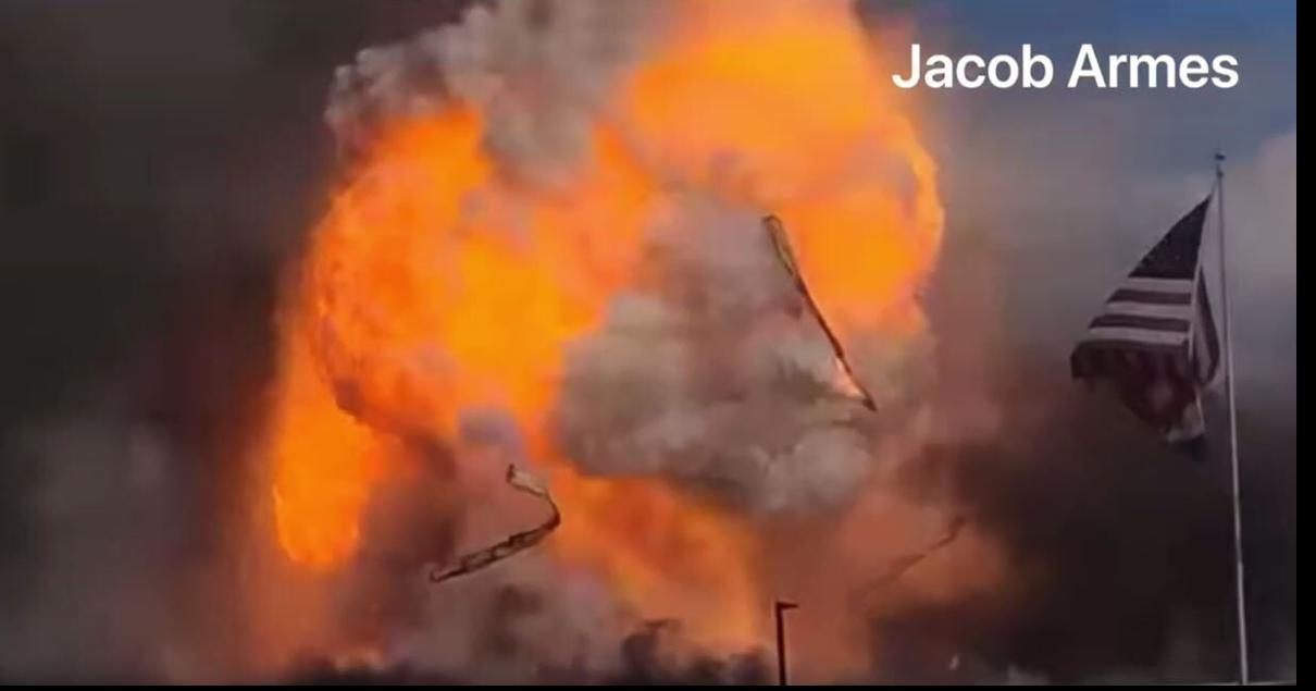 Crews battle massive fire in Fredericktown News wsiltv com