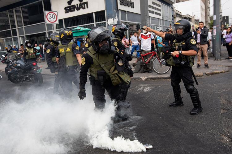 Peru braces for protests as thousands of police officers prepare to guard capital