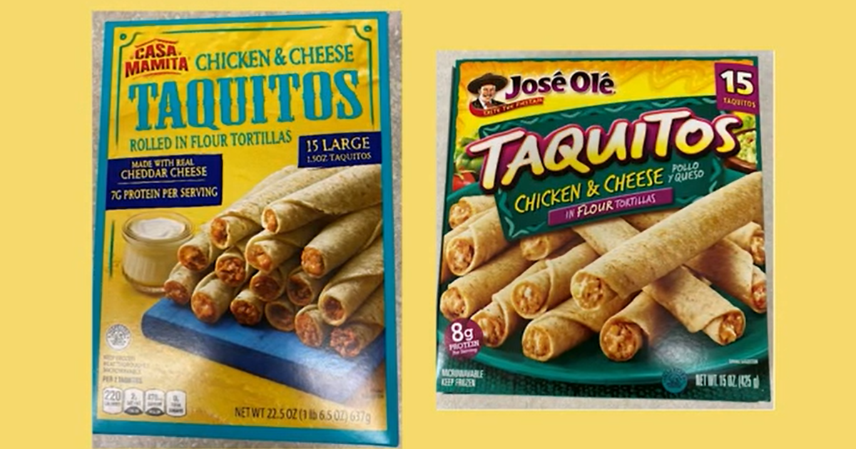 Recall Frozen taquitos and chimichangas may contain plastic Consumer