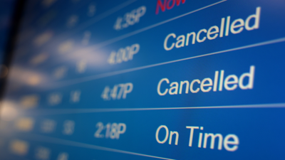 Flights cancelled