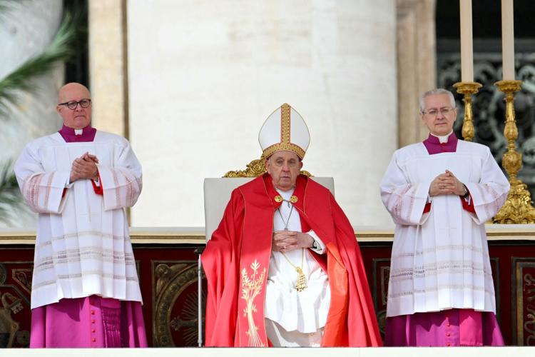 Pope Francis skips homily at Palm Sunday Mass in rare move wsiltv