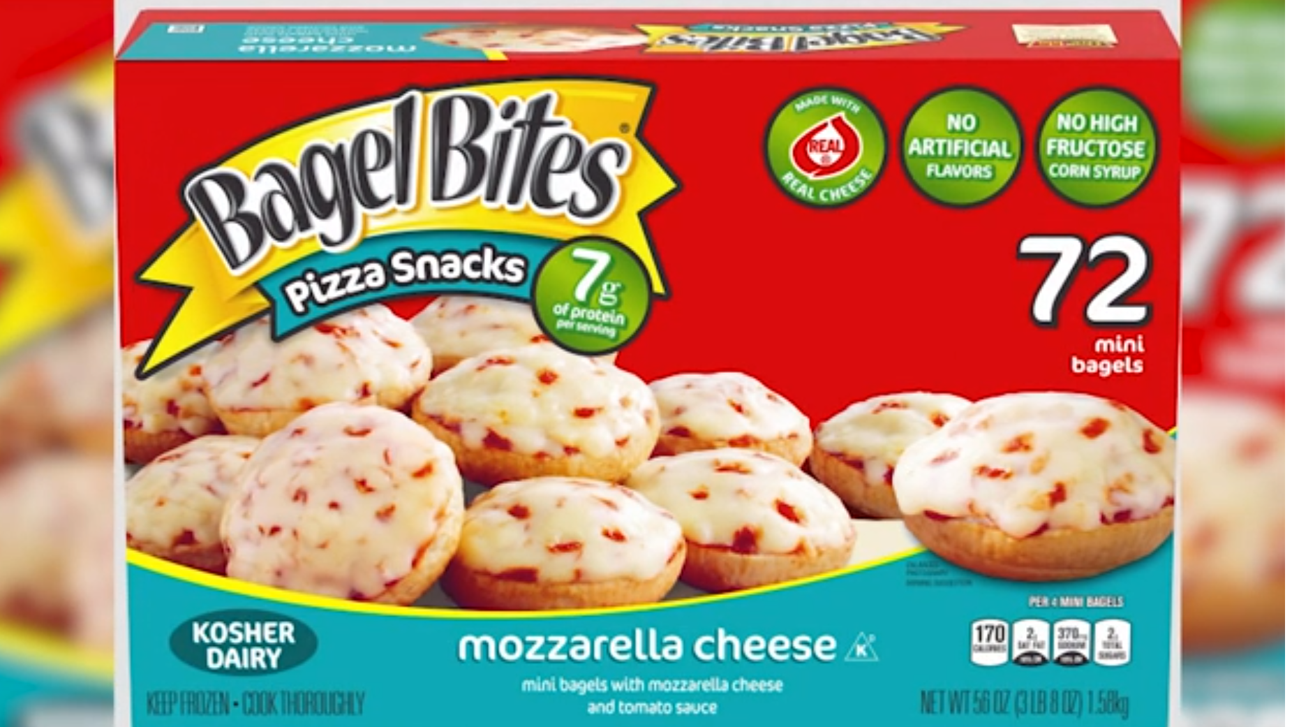 Woman says Bagel Bites is fraudulently labeled, files suit ...