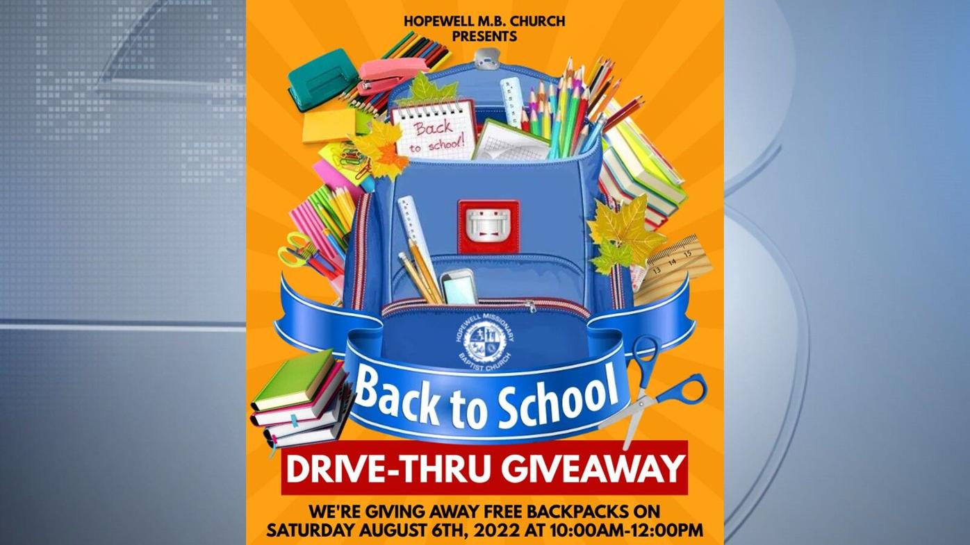Back To School Supplies Drive 2022 • MyGeneration Church