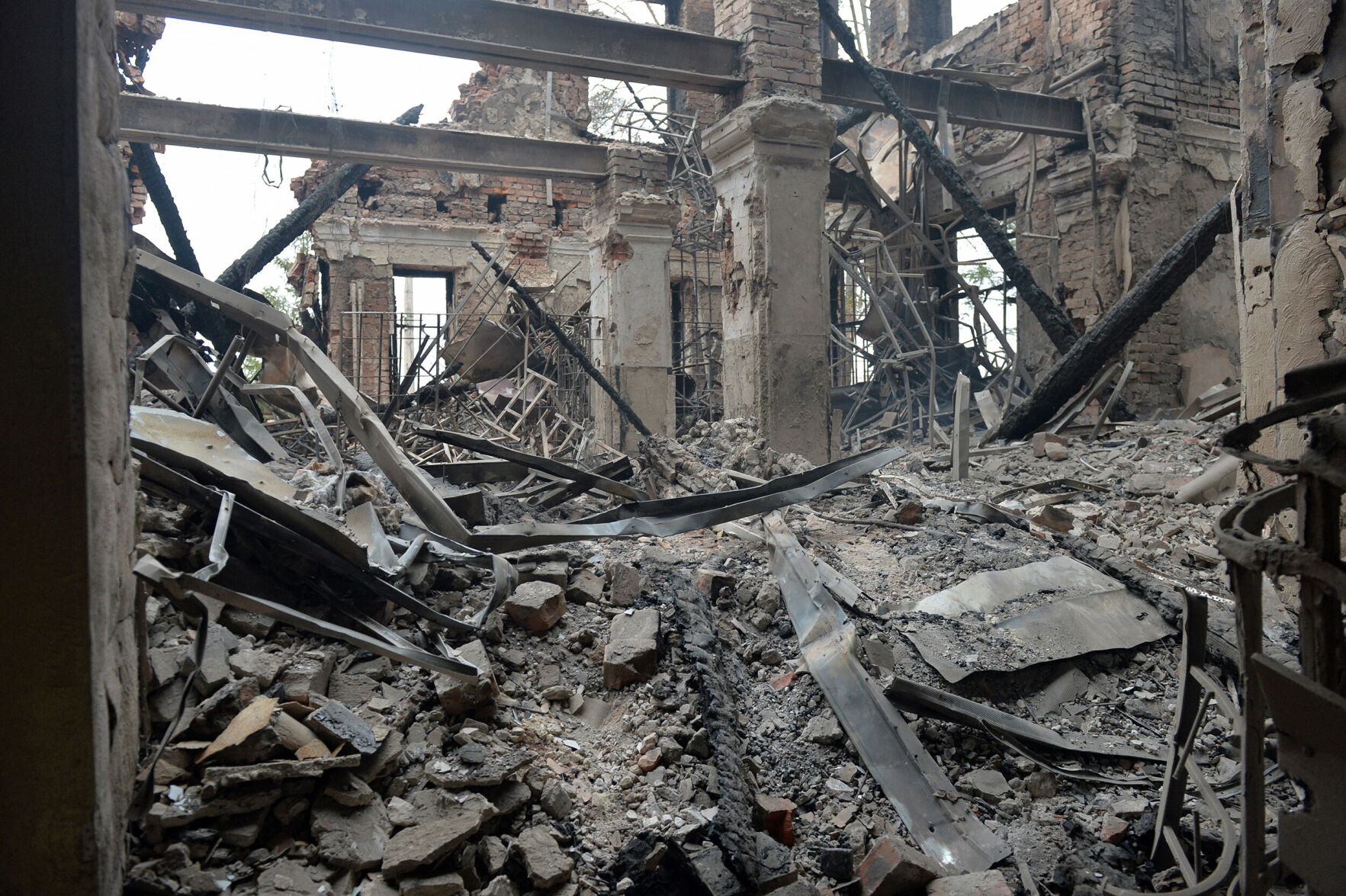 Kyiv hit with rockets targeting Holocaust memorial and TV tower hours after Russia threatened 'high-precision' strikes